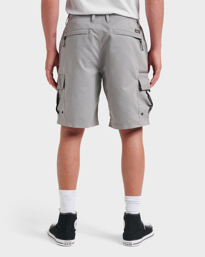 Waterman Maldive Atoll 20" Cargo Shorts - Grey | Quick Silver