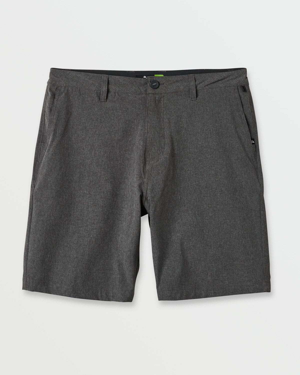 Union Heather 20" Amphibian Hybrid Shorts - Black | Quick Silver