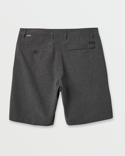 Union Heather 20" Amphibian Hybrid Shorts - Black | Quick Silver