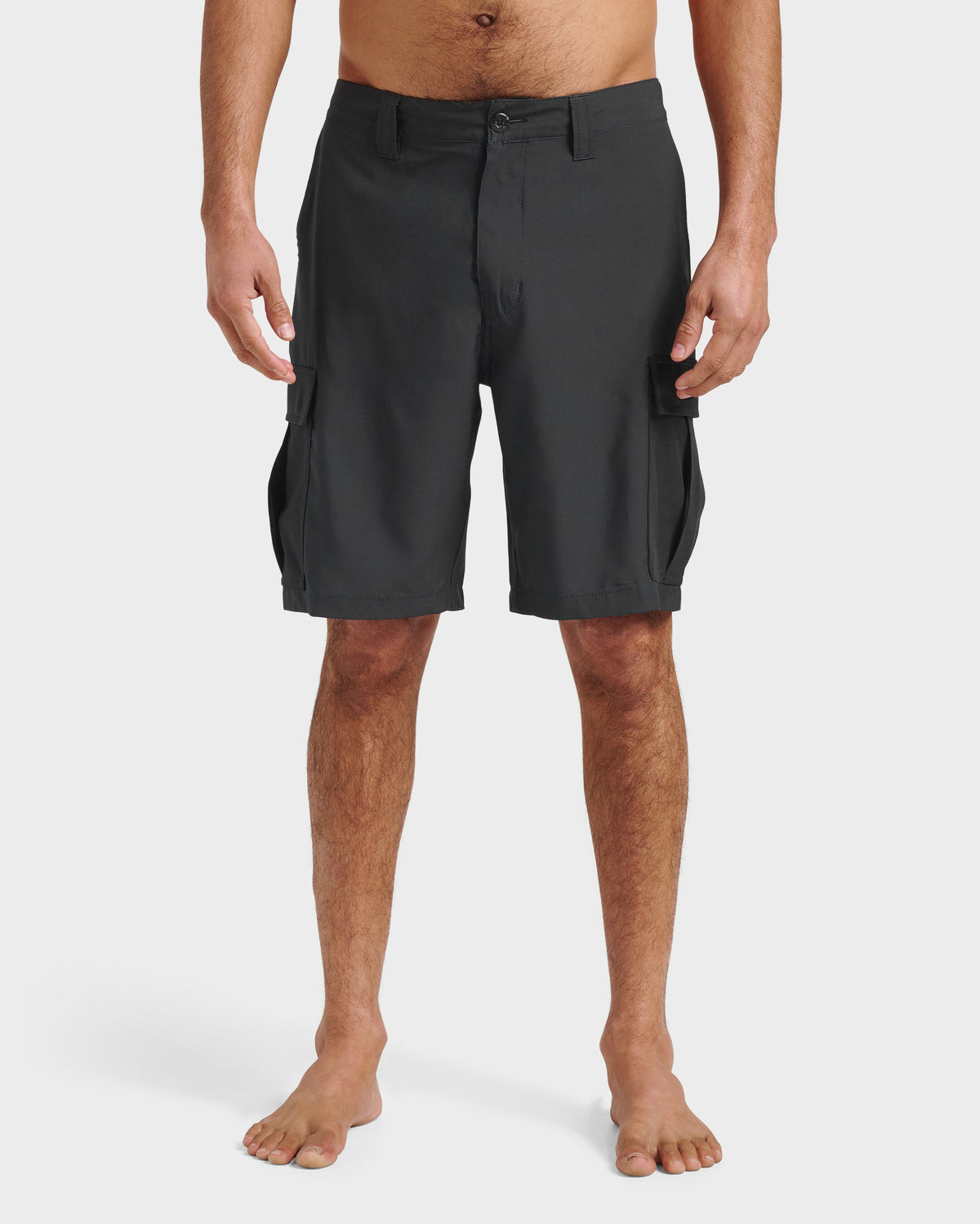 Union Amphibian Cargo 20" Hybrid Short - Black | Quick Silver