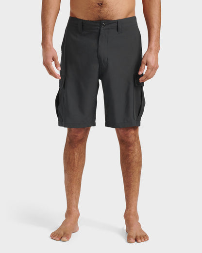 Union Amphibian Cargo 20" Hybrid Short - Black | Quick Silver