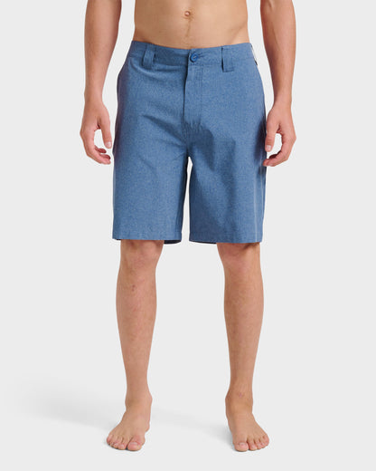 Union Heather 20" Amphibian Hybrid Shorts - Indigo Mist | Quick Silver