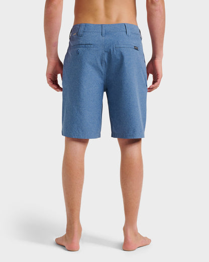 Union Heather 20" Amphibian Hybrid Shorts - Indigo Mist | Quick Silver