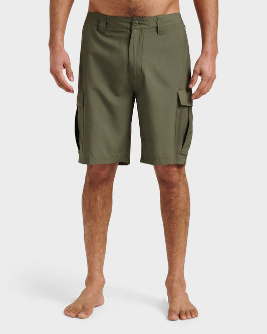 Union Amphibian Cargo 20" Hybrid Short - Grape Leaf | Quick Silver