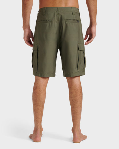 Union Amphibian Cargo 20" Hybrid Short - Grape Leaf | Quick Silver
