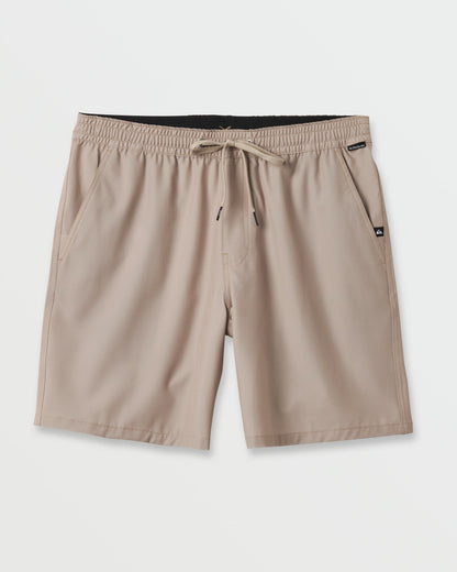 Taxer Amphibian 18" Hybrid Shorts - Taupe | Quick Silver