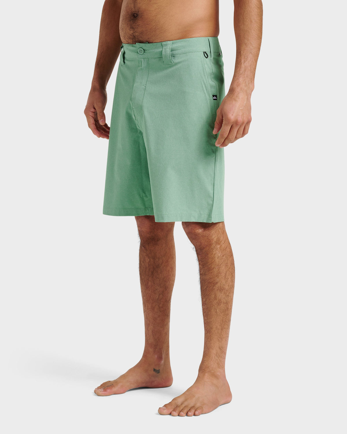 Union Heather 20" Amphibian Hybrid Shorts - Granite Green | Quick Silver