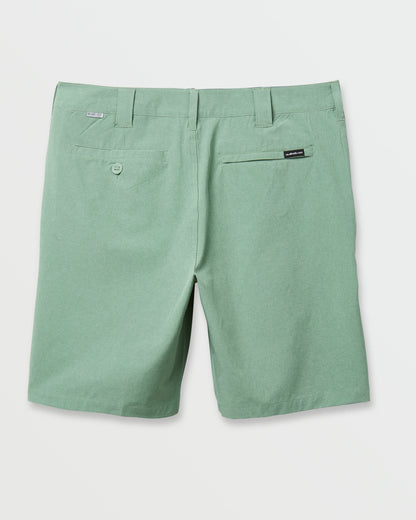 Union Heather 20" Amphibian Hybrid Shorts - Granite Green | Quick Silver