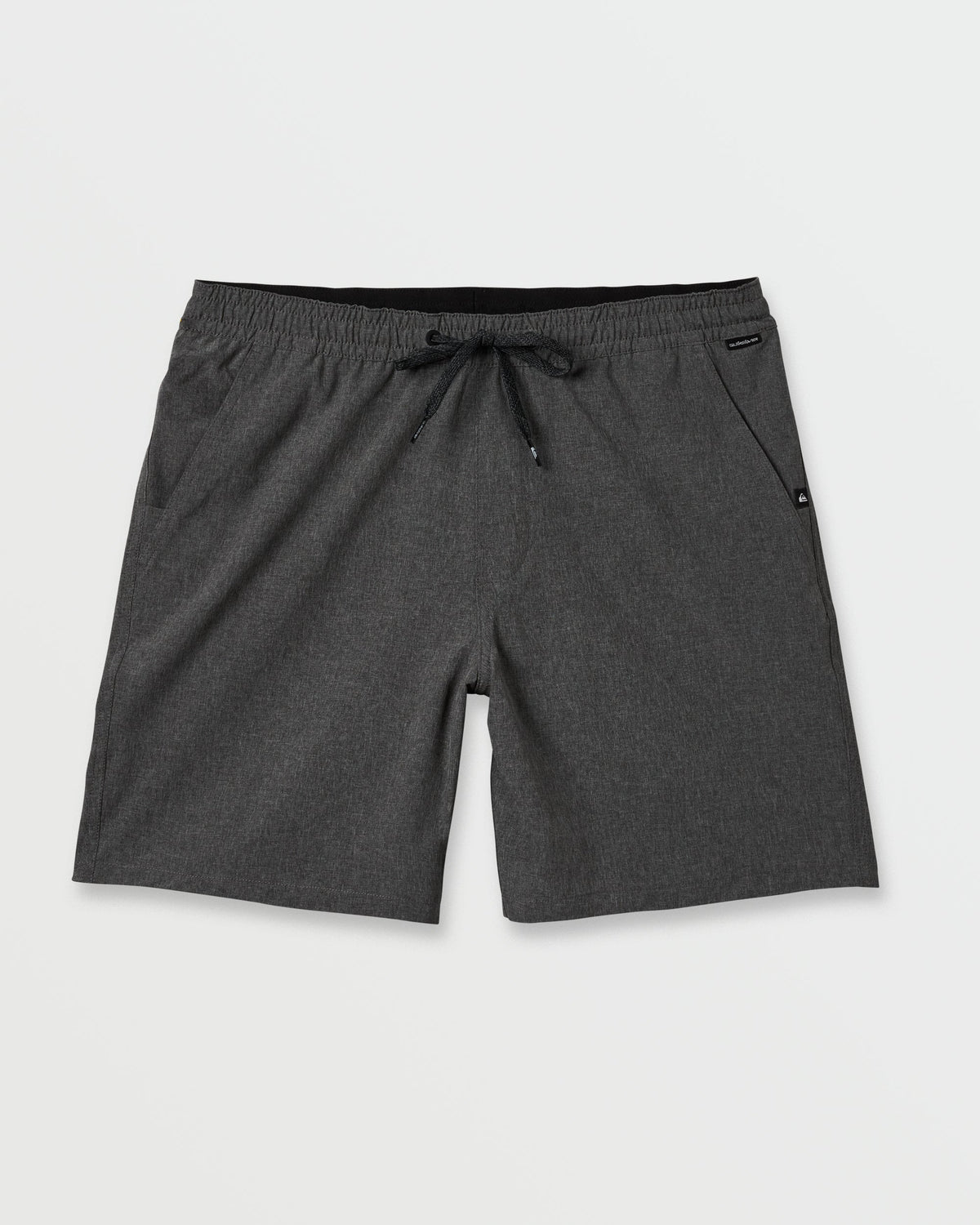 Taxer Heather Amphibian 18" Hybrid Shorts - Black | Quick Silver
