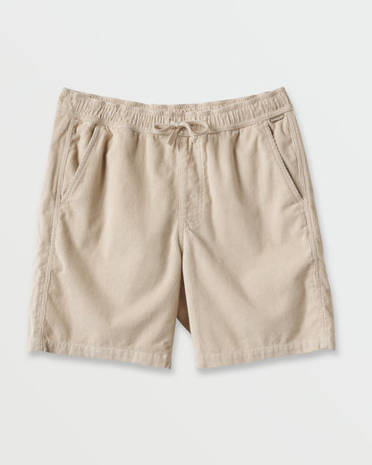 Taxer Corduroy Shorts - Fog Grey | Quick Silver