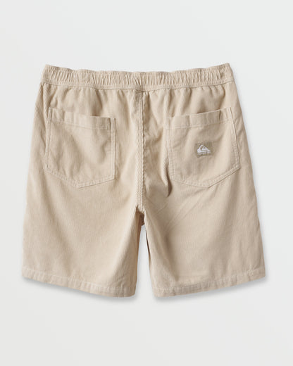 Taxer Corduroy Shorts - Fog Grey | Quick Silver