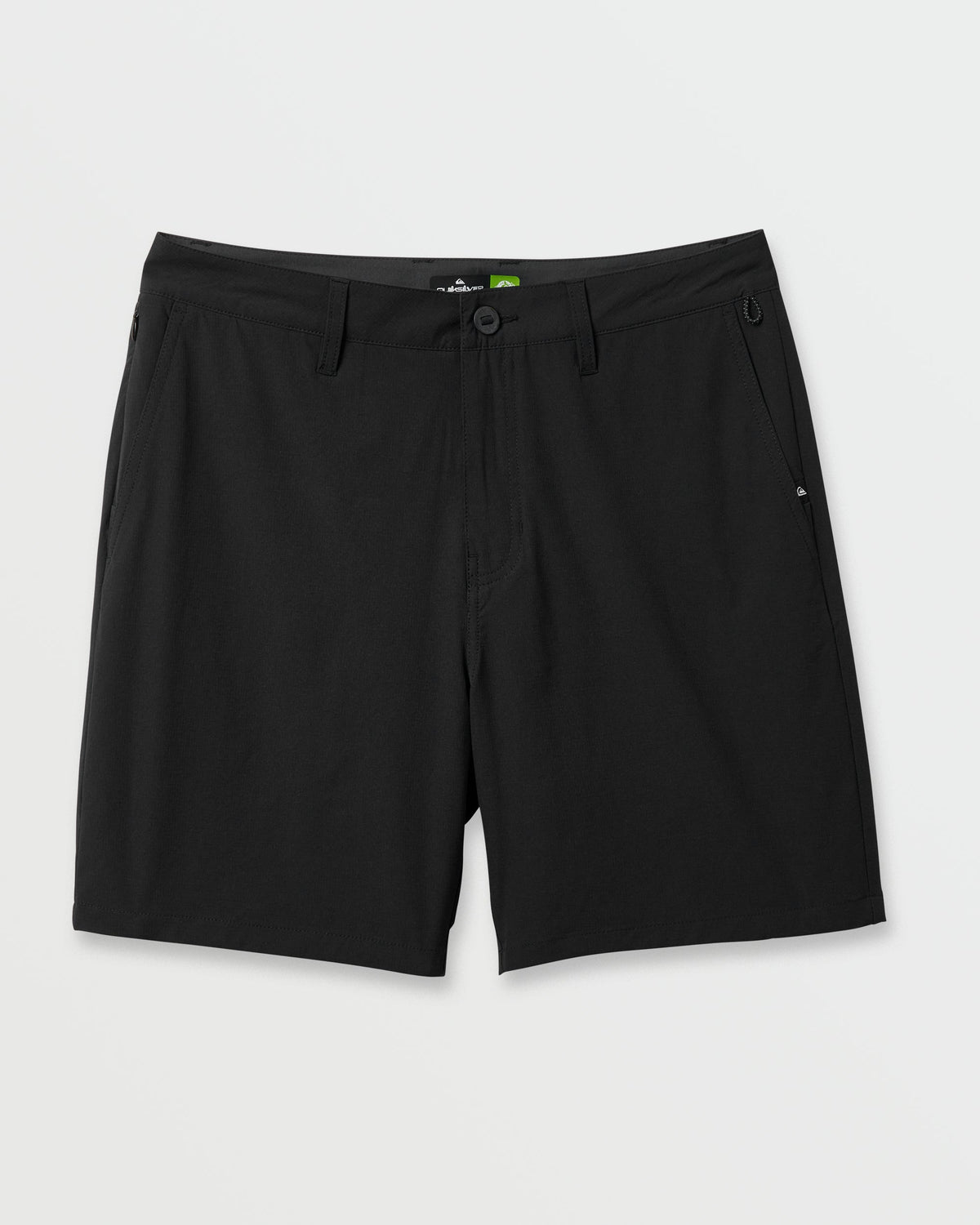 Union Transit 19" Amphibian Hybrid Shorts - Black | Quick Silver