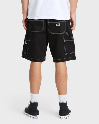 Mercury Carpenter Denim Short - Black | Quick Silver
