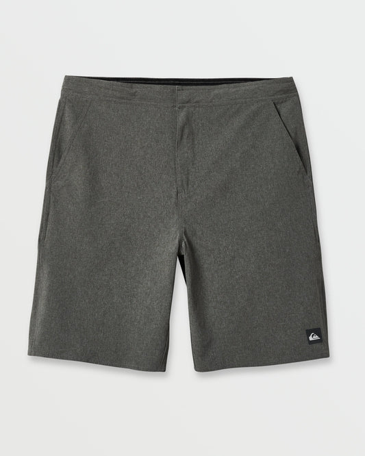 Waterman Suva 20" Amphibian Hybrid Shorts - Dark Grey Heather | Quick Silver