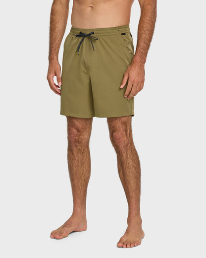 Taxer Amphibian 18" Hybrid Shorts - Aloe | Quick Silver