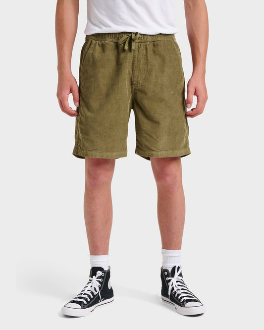 Taxer Corduroy Shorts - Aloe | Quick Silver