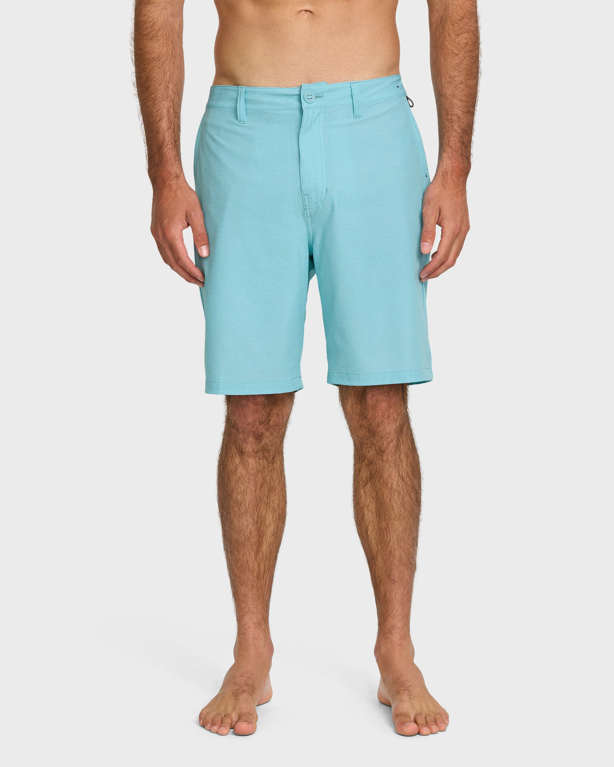 Union Heather 20" Amphibian Hybrid Shorts - Aqua Blue | Quick Silver