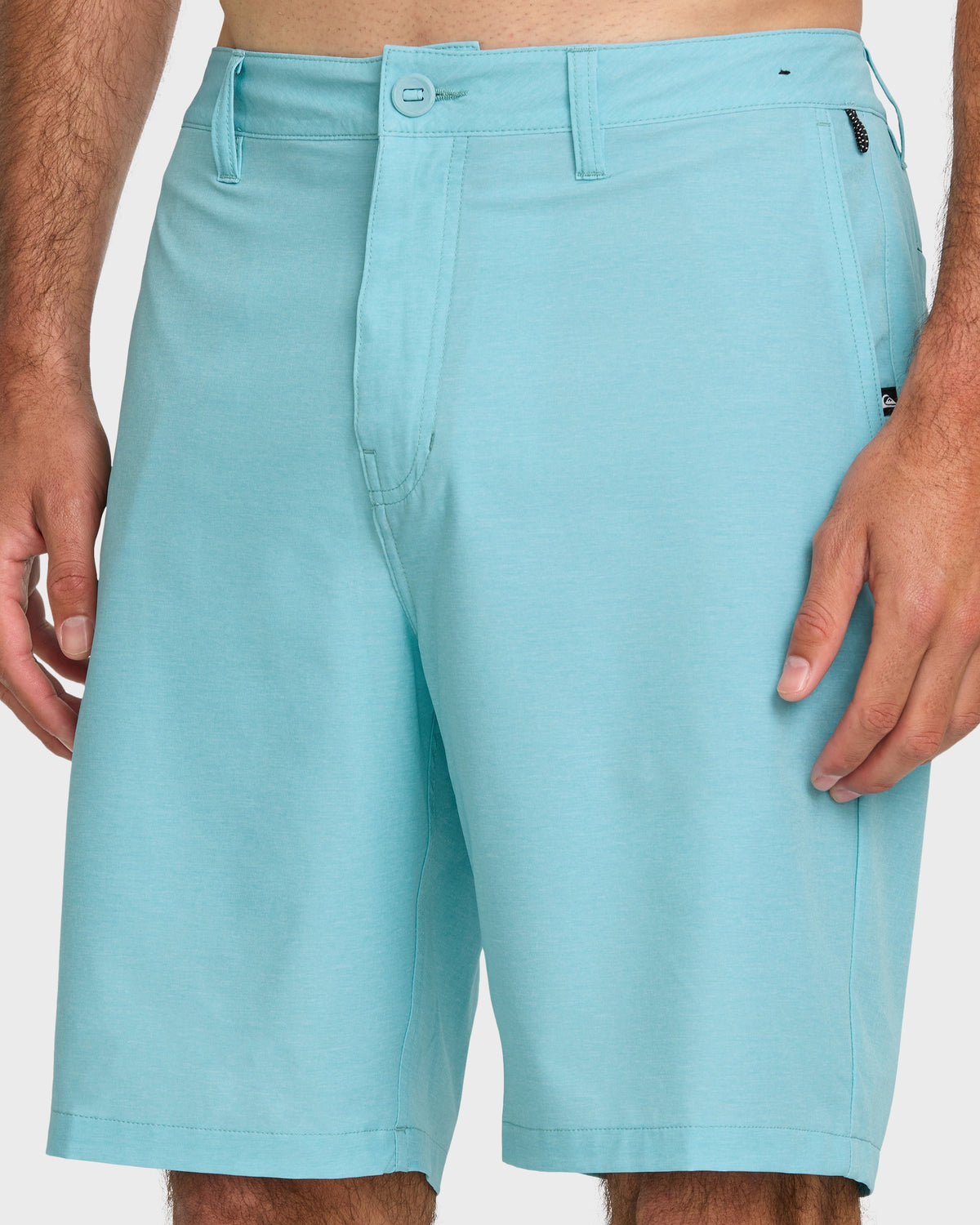 Union Heather 20" Amphibian Hybrid Shorts - Aqua Blue | Quick Silver