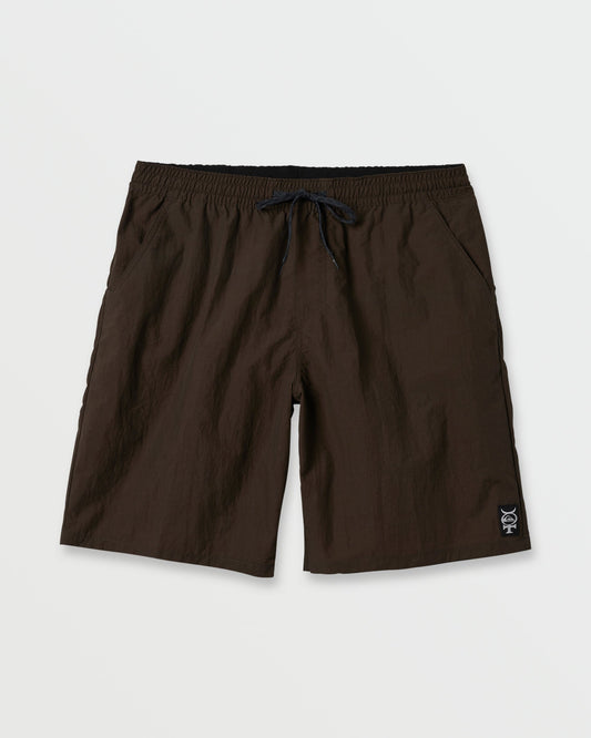 Mercury 20" Amphibian Hybrid Shorts - Dark Roast Brown | Quick Silver
