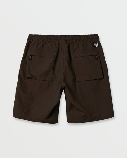 Mercury 20" Amphibian Hybrid Shorts - Dark Roast Brown | Quick Silver