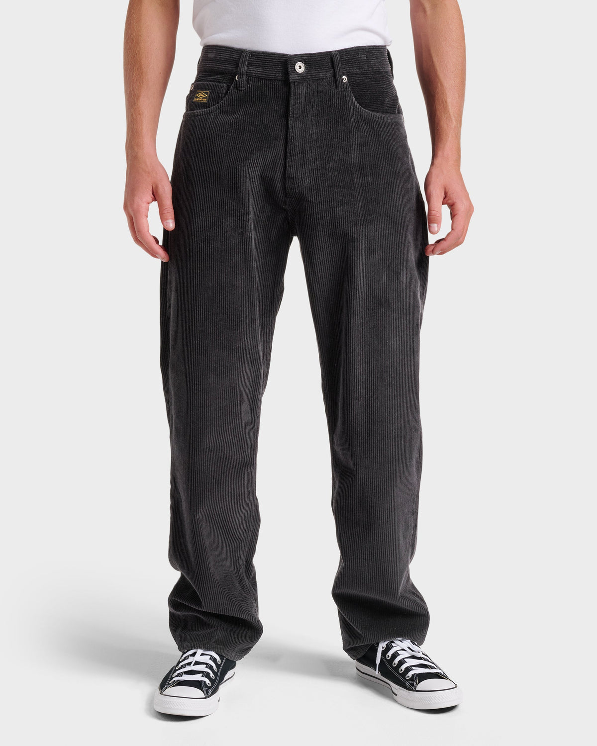 Landers Cord Pants - Phantom | Quick Silver