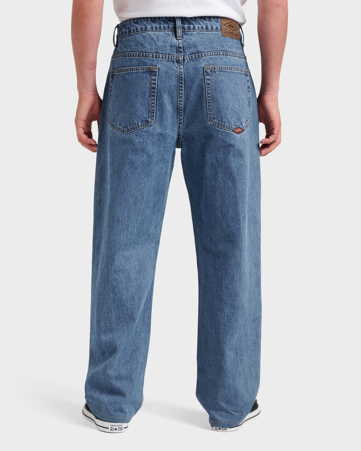 Baggy Denim Pants - Medium Indigo | Quick Silver