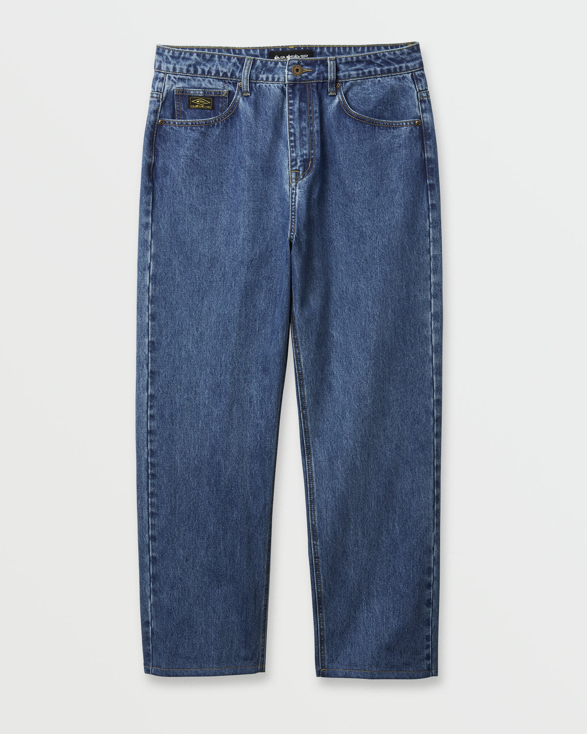 Baggy Denim Pants - Medium Indigo | Quick Silver