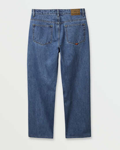 Baggy Denim Pants - Medium Indigo | Quick Silver