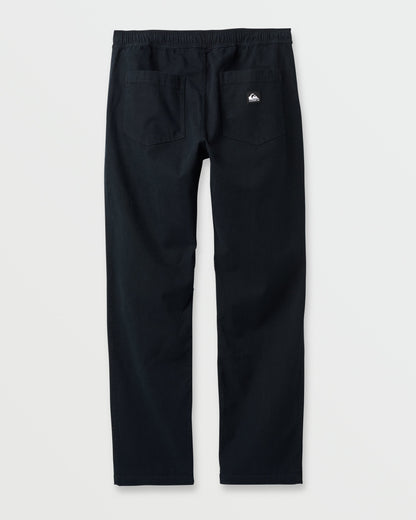Stretch Canvas Beach Pants - Black | Quick Silver