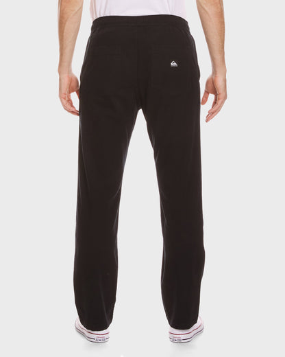 Stretch Canvas Beach Pants - Black | Quick Silver