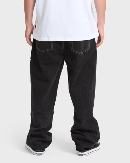 Baggy Denim Pants - Black Wash | Quick Silver
