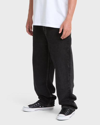 Baggy Denim Pants - Black Wash | Quick Silver