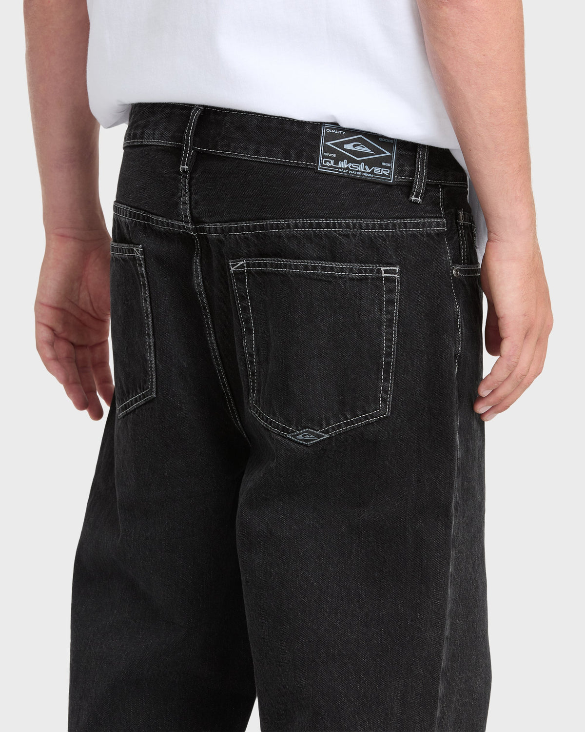Baggy Denim Pants - Black Wash | Quick Silver