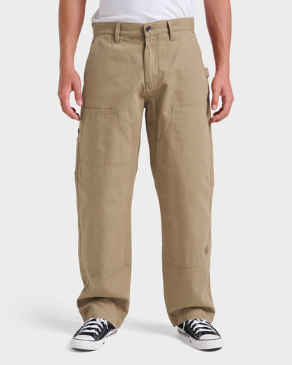 Mercury Carpenter Pants - Deep Khaki | Quick Silver