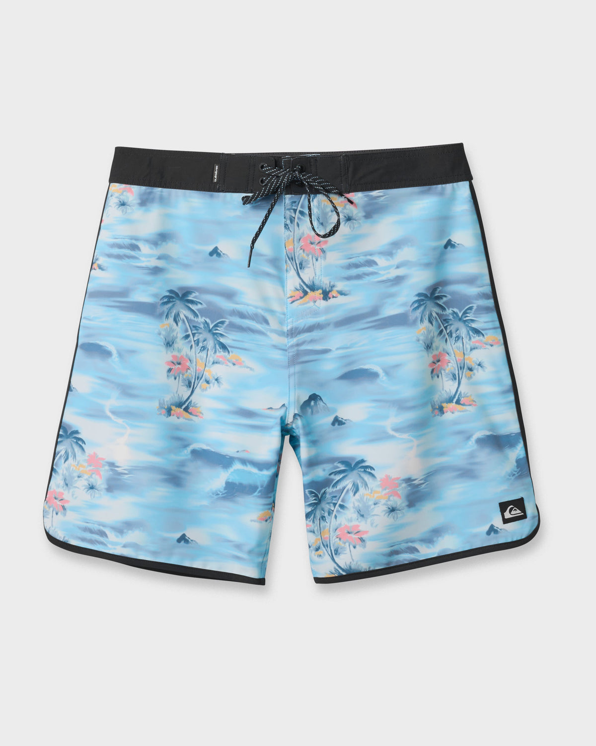 Surfsilk Tropical Surf 19" Boardshorts - Total Eclipse | Quick Silver