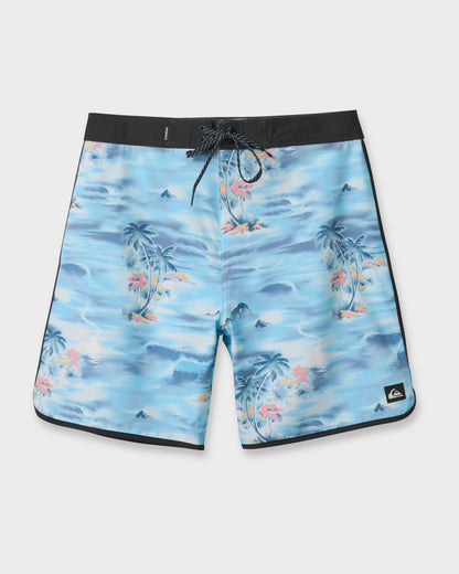 Surfsilk Tropical Surf 19" Boardshorts - Total Eclipse | Quick Silver