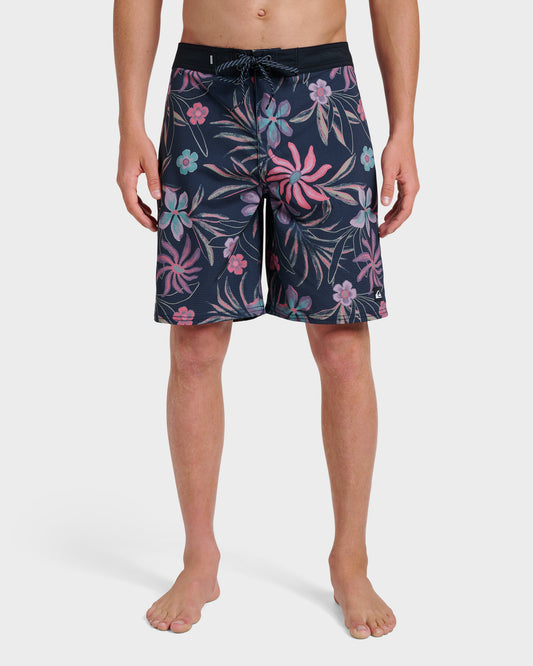 Highline Straight Leg 19" Boardshorts - Total Eclipse | Quick Silver