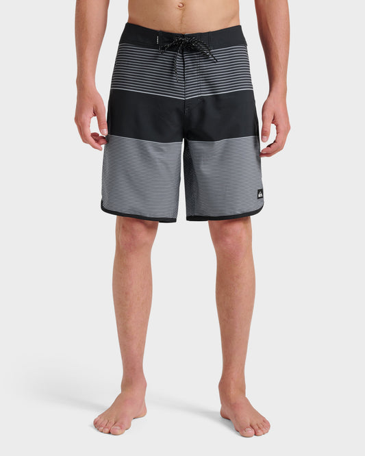 Surfsilk Tijuana 19" Boardshorts - Black | Quick Silver