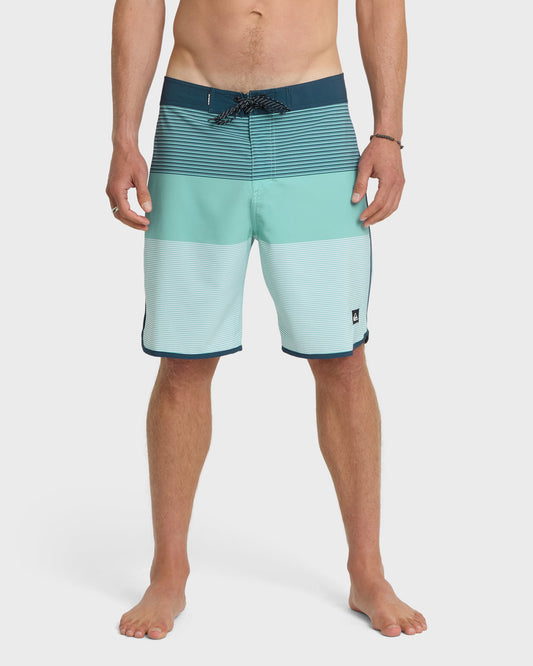 Surfsilk Tijuana 19" Boardshorts - Aqua Blue | Quick Silver