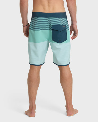 Surfsilk Tijuana 19" Boardshorts - Aqua Blue | Quick Silver