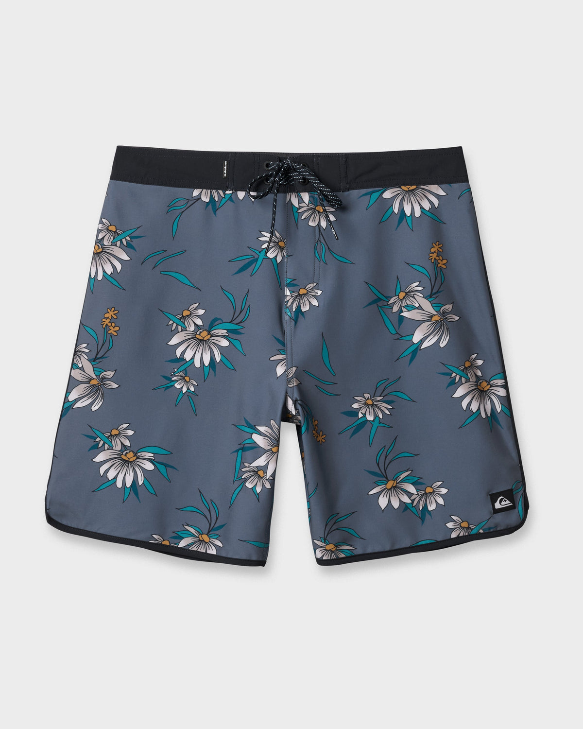 Surfsilk Costal Flora 19" Boardshorts - China Blue | Quick Silver