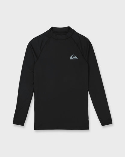 Everyday UPF 50 Long Sleeve Rashguard - Black | Quick Silver
