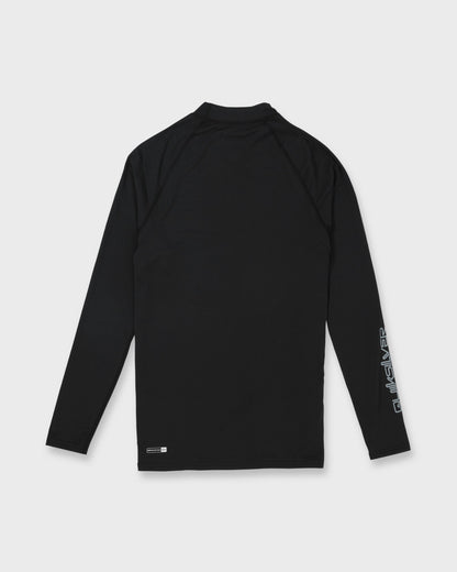 Everyday UPF 50 Long Sleeve Rashguard - Black | Quick Silver