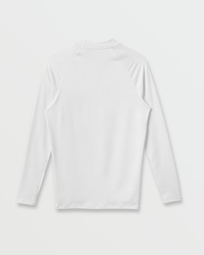 Everyday UPF 50 Long Sleeve Rashguard - White | Quick Silver