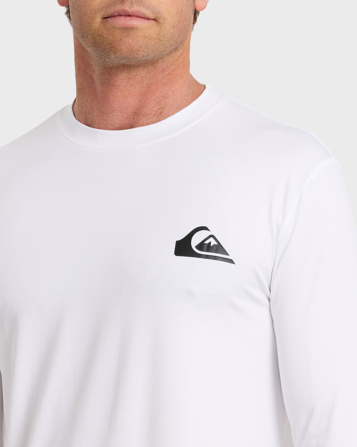 Everyday Long Sleeve Surf Tee - White | Quick Silver