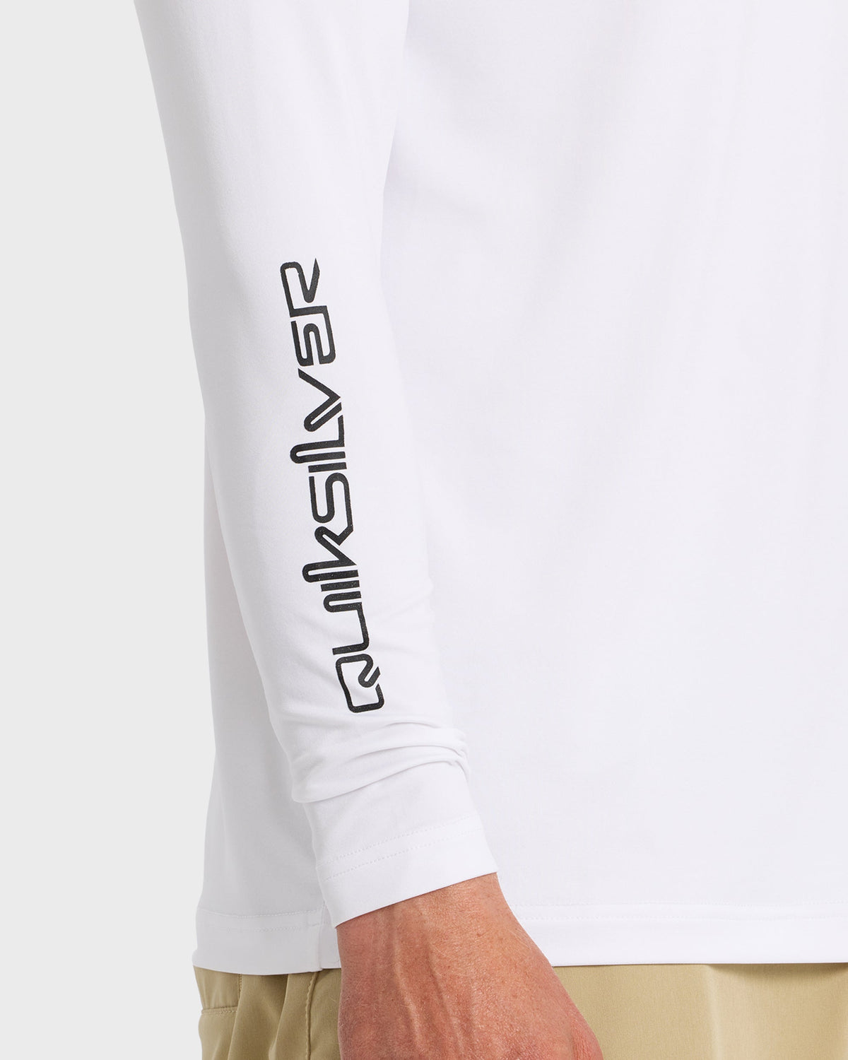 Everyday Long Sleeve Surf Tee - White | Quick Silver