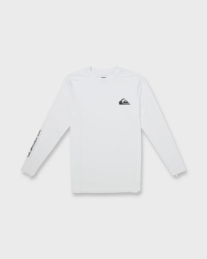 Everyday Long Sleeve Surf Tee - White | Quick Silver
