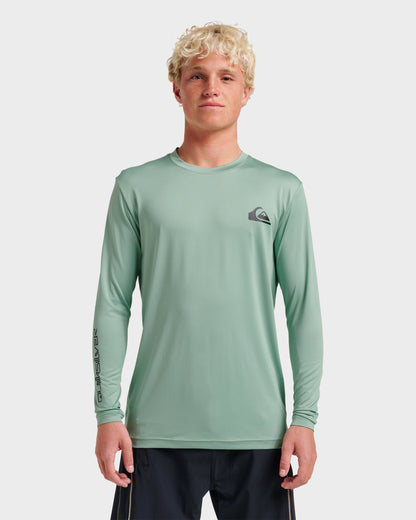 Everyday Long Sleeve Surf Tee - Granite Green | Quick Silver