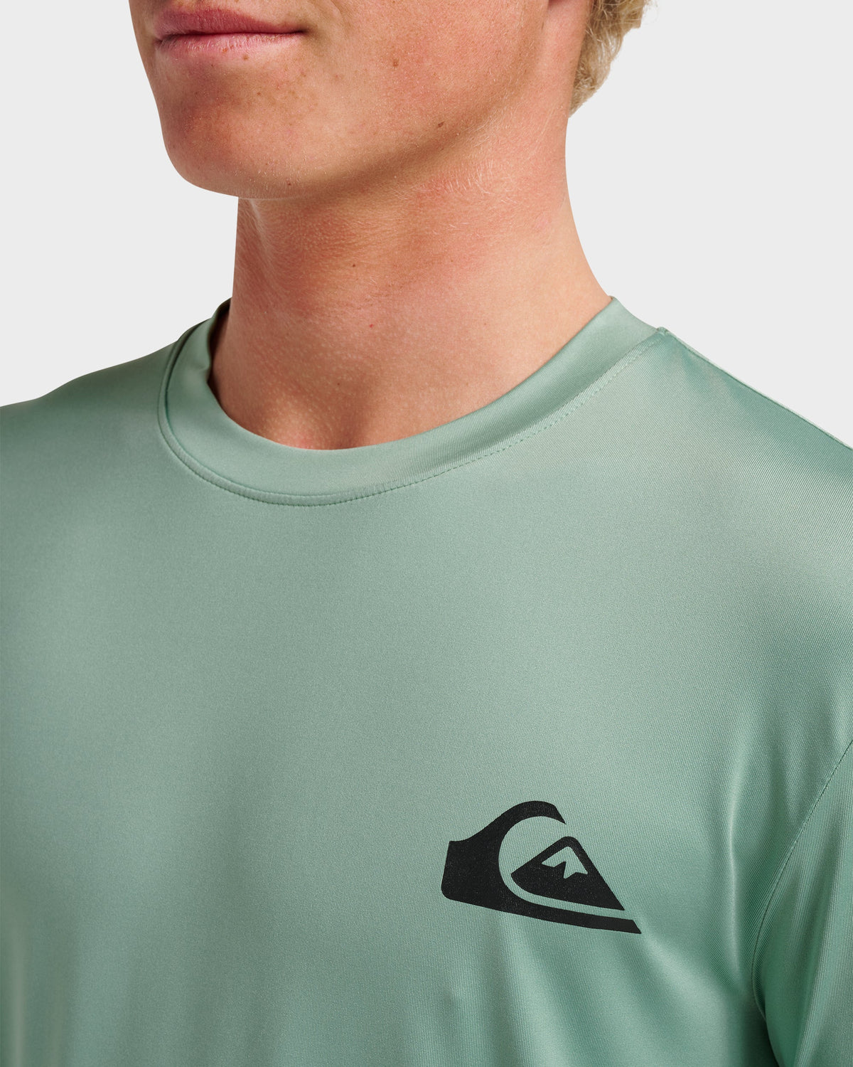 Everyday Long Sleeve Surf Tee - Granite Green | Quick Silver