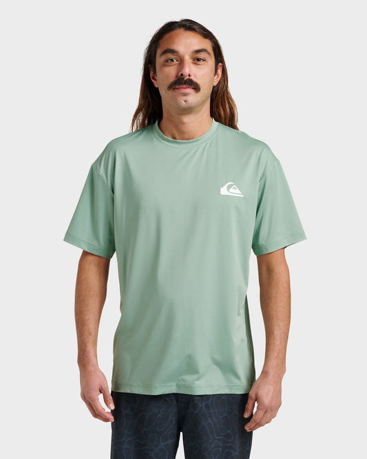 Everyday Short Sleeve Surf Tee - Granite Green | Quick Silver